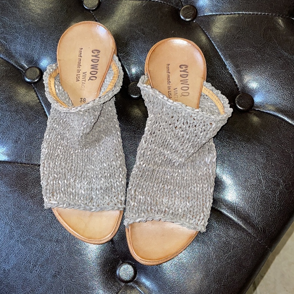 CYDWOQ Arcana Mule Sandals (38)